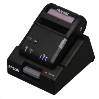 EPSON TM-P20 mobilná tlačiareň 58mm, BT, základňa, čierna, odhovacia lišta, so zdrojom