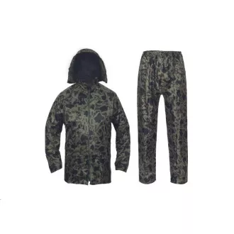 CARINA oblek s kapucňou camouflage - M