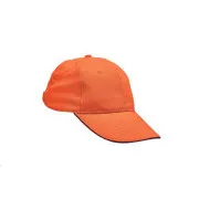 TULLE baseballová čiapka oranžová