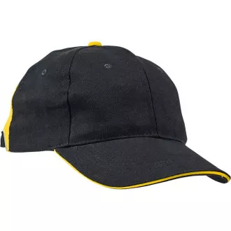 KNOXFIELD baseball čiapka čierna/žltá