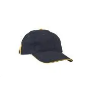 KNOXFIELD baseball čiapka čierna/žltá