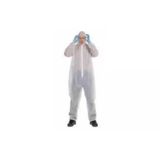MINTO jednorazový overal biely XL