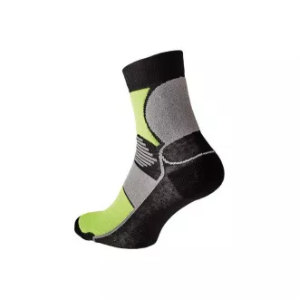 KNOXFIELD BASIC ponožky čierna/žlt 39/40