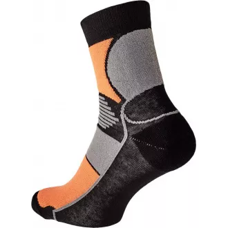 KNOXFIELD BASIC ponožky čierna/žlt 41/42