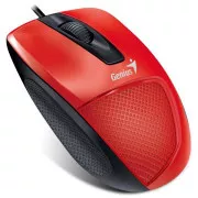 GENIUS myš DX-150X, drôtová, 1000 dpi, USB, červená