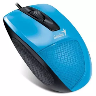 GENIUS myš DX-150X, drôtová, 1000 dpi, USB, modrá