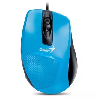 GENIUS myš DX-150X, drôtová, 1000 dpi, USB, modrá