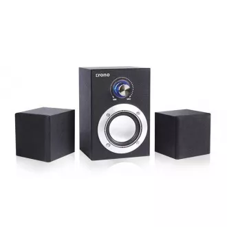 Crono CS-2106C - reproduktory 2.1, 10 W, čierne