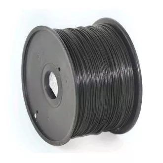 GEMBIRD Tlačová struna (filament) PLA, 1,75mm, 1kg, čierna