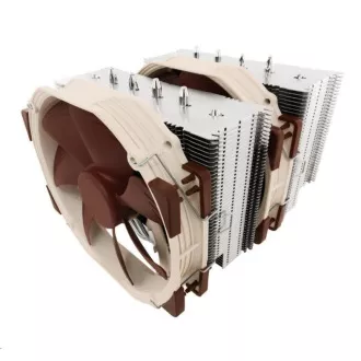 NOCTUA Chladič CPU NH-D15, 2x 140mm, LGA1851, AM5, hnedá/strieborná