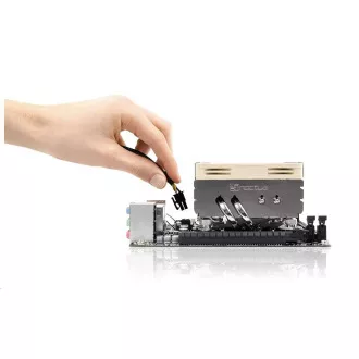 NOCTUA Chladič CPU NH-L9x65, 1x 92mm, LGA1851, AM5, hnedá/strieborná