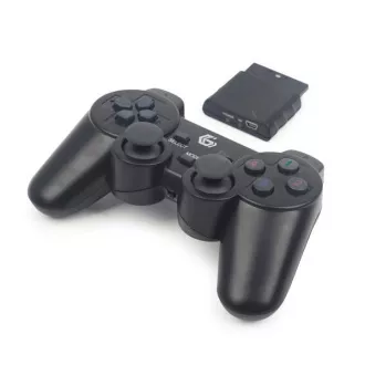 GEMBIRD gamepad JPD-WDV-01, vibračný, bezdrôtový, PC/PS2/PS3, USB GEMBIRD gamepad JPD-WDV-01, vibračný, bezdrôtový, PC/PS2/PS3, USB