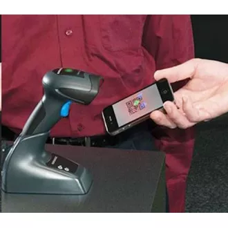 DataLogic bezdrôtová čítačka QuickScan I QM2131, 1D snímač + základňa, USB KIT