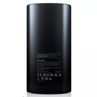 ADATA PowerBank P20000D - externá batéria pre mobil/tablet 20000mAh, 2, 1A, čierna