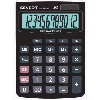 Sencor kalkulačka SEC 340/12