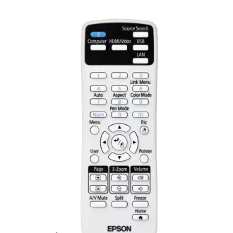 EPSON projektor EB-685W - 1280x800, 3500ANSI, HDMI, VGA, SHORT, LAN, 9000h ECO životnosť lampy