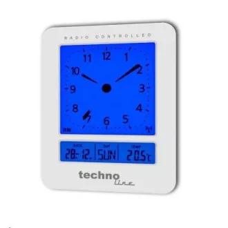 TechnoLine WT 745W - Budík s analógovým LCD displejom a teplomerom