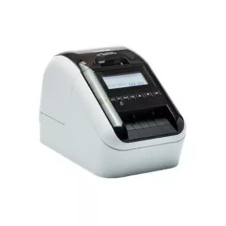 BROTHER tlačiareň štítkov QL-820NWBc - 62mm, termotlač, USB, RS232, WIFI, LAN, Profi / po dokúpení DK-22251 tlač červená