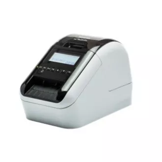 BROTHER tlačiareň štítkov QL-820NWBc - 62mm, termotlač, USB, RS232, WIFI, LAN, Profi / po dokúpení DK-22251 tlač červená