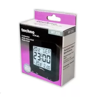 TechnoLine WT 235BK digitálny budík, čierna TechnoLine WT 235BK digitálny budík, čierna