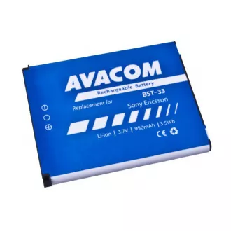 AVACOM batéria do mobilu Sony Ericsson K550i, K800, W900i Li-Ion 3, 7V 950mAh (náhrada BST-33)