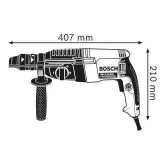 BOSCH GBH 2-26 DFR, vŕtacie kladivo s SDS plus, 800 W, príklep 3 J, 4 – 26 mm BOSCH GBH 2-26 DFR, vŕtacie kladivo s SDS plus, 800 W, príklep 3 J, 4 – 26 mm