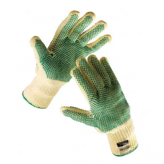 CHIFFCHAFF rukavice kevlar. s PVC terč - 10