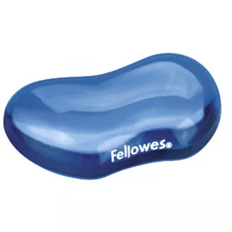 Podložka pod zápästie Fellowes CRYSTAL gélová modrá Podložka pod zápästie Fellowes CRYSTAL gélová modrá