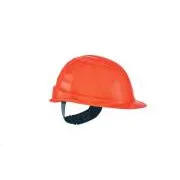 LAS Prilba PE, textil 4b S 14 oranžová