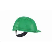 LAS Prilba PE, plast 6b UNI S 17 zelená