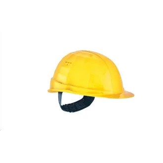 LAS Prilba PE, plast 6b UNI S 17 žltá