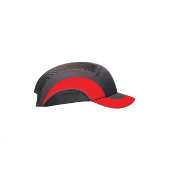 JSP HARDCAP A1+ 5cm čiapka vystužená šedá/červená
