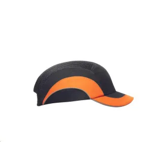 JSP HARDCAP A1+ 5cm čierna/HV oranžová