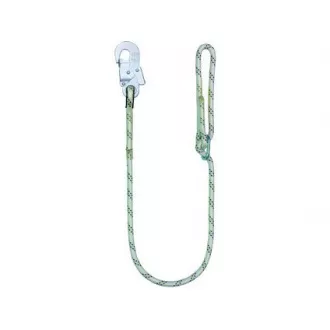Bezpečnostné lano LB 100 s karabínou, 1,5 m