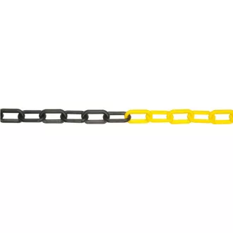 JSP Reťaz plast 6mm/25m červená/biela