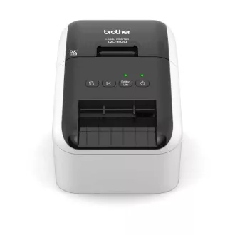 BROTHER tlačiareň štítkov QL-800 - 62mm, termotlač, USB, Profi. Tlačiareň Štítkov / po dokúpení DK-22251 tlač na červeno / - Rozbalené