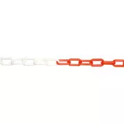 JSP Reťaz plast 6mm/25m čierna/žltá