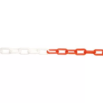 JSP Reťaz plast 6mm/25m čierna/žltá