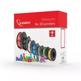 GEMBIRD Tlačová struna (filament) PLA, 1,75mm, 1kg, transparentná GEMBIRD Tlačová struna (filament) PLA, 1,75mm, 1kg, transparentná