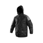 Pánska zimná bunda FREMONT, čierno-šedá, veľ. 2XL