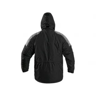 Pánska zimná bunda FREMONT, čierno-šedá, veľ. 2XL