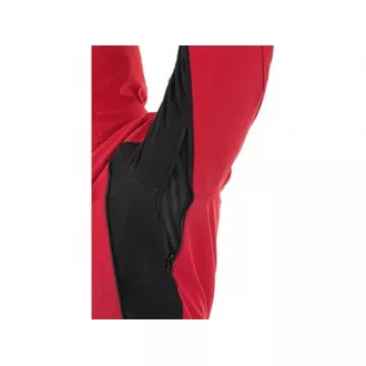Bunda VEGAS, zimná, pánska, červeno-čierna, vel. 3XL