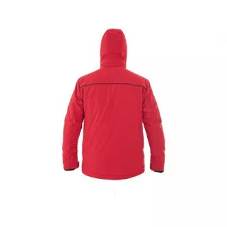 Bunda VEGAS, zimná, pánska, červeno-čierna, vel. 4XL