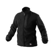 Pánska fleecová bunda OTAWA, čierna, veľ. M
