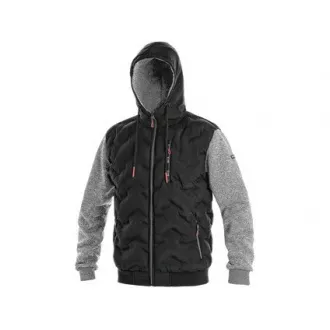 Bunda CXS FLINT, pánska, čierno - šedá, vel. XL