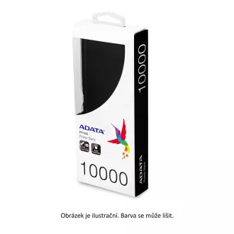 ADATA PowerBank PT100 - externá batéria pre mobil/tablet 10000mAh, zelená/žltá