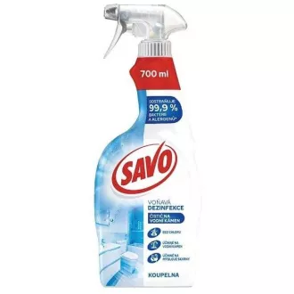 Čistič kúpeľňa dezinfekcia vodný kameň Savo 700ml Čistič kúpeľňa dezinfekcia vodný kameň Savo 700ml