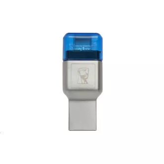 Kingston čítačka kariet, MobileLite 3C UCB-C + USB 3.0 microSD card reader - čítačka mikro SD kariet Kingston čítačka kariet, MobileLite 3C UCB-C + USB 3.0 microSD card reader - čítačka mikro SD kariet