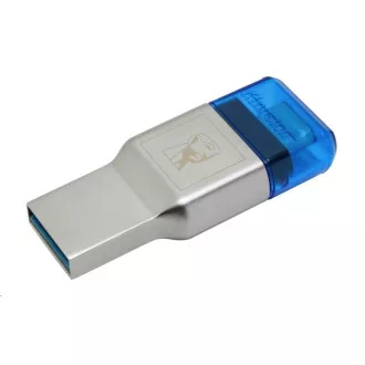 Kingston čítačka kariet, MobileLite 3C UCB-C + USB 3.0 microSD card reader - čítačka mikro SD kariet