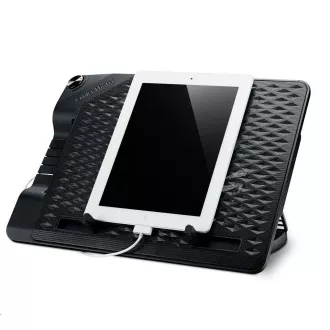 Cooler Master chladiaci podstavec NotePal ErgoStand III pre notebook do 17", 23cm, čierna Cooler Master chladiaci podstavec NotePal ErgoStand III pre notebook do 17", 23cm, čierna